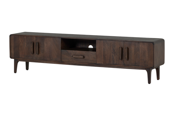 [011377569-B] Liya tv skenkur 200cm dark brown