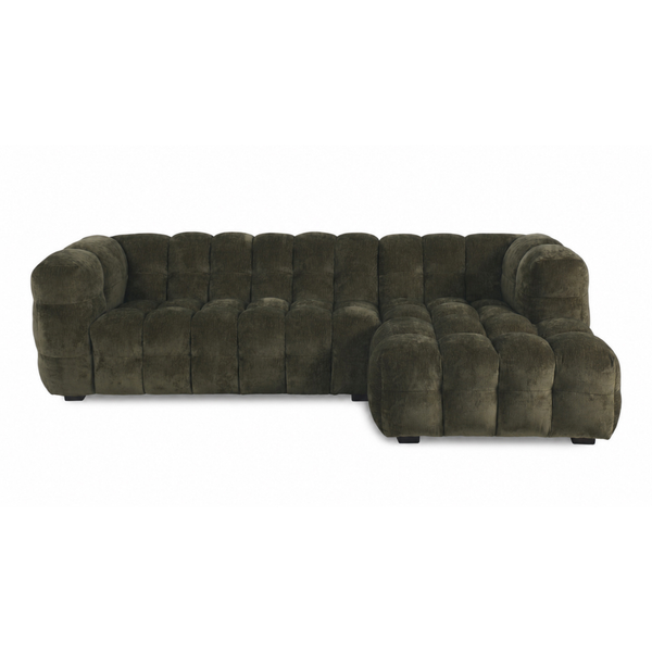 [0460086] Roba sófi h/ tunga Velore Khaki