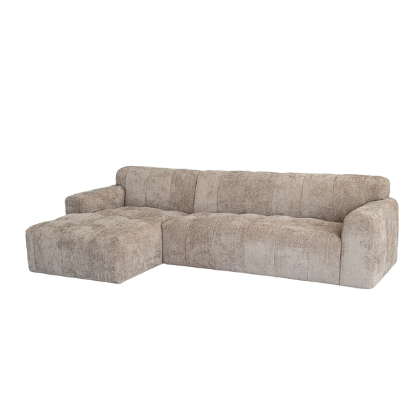 [0081360100] Austin sófi h/ tunga haga beige